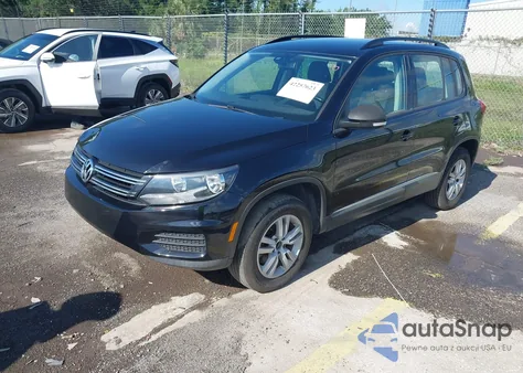 2016 Volkswagen Tiguan S from USA, damaged, VIN WVGAV7AX2GW032915